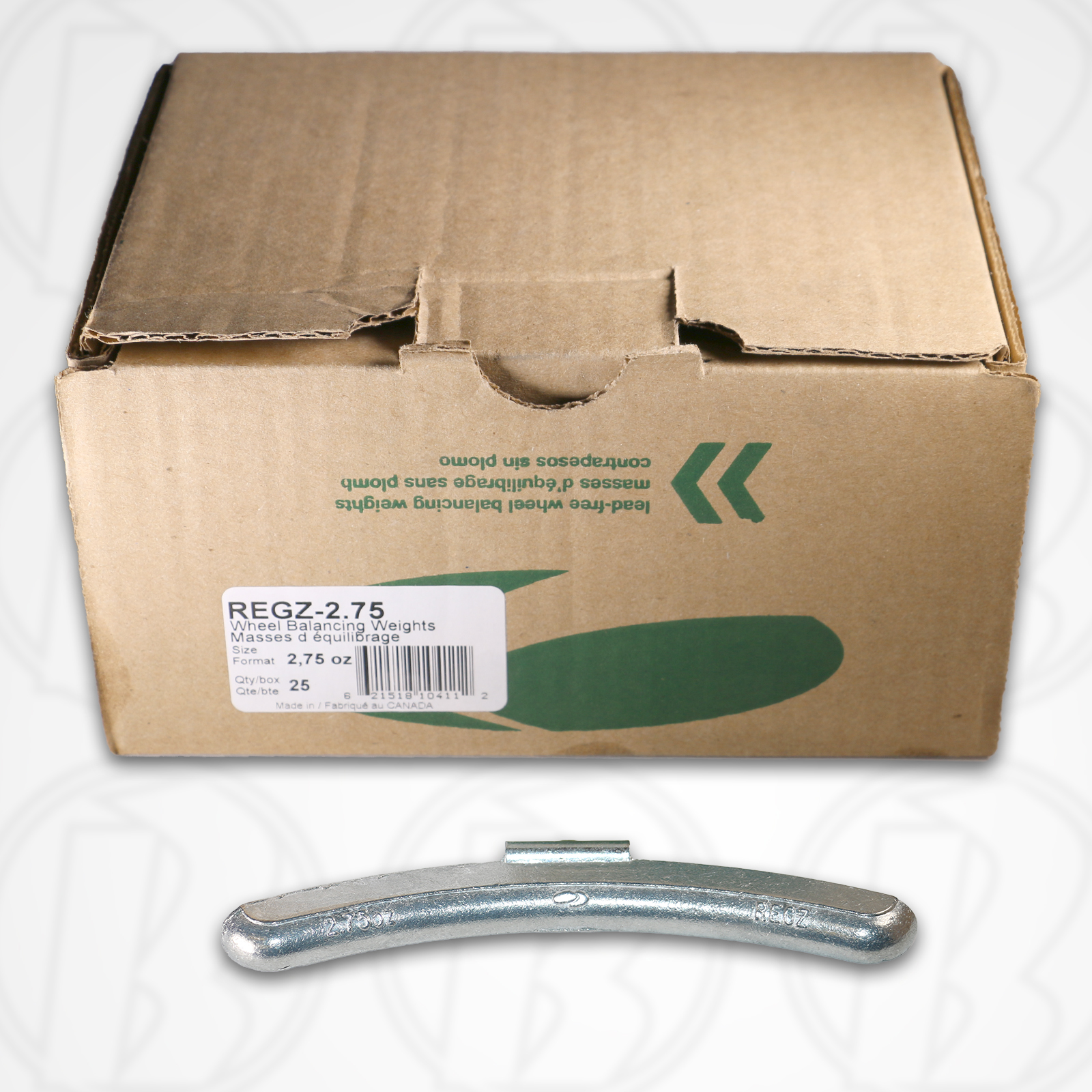 25 pc | Steel 2.75 oz Clip / Hammer on Wheel Balancing Weights 25 pc | Steel 2.75 oz Clip / Hammer on Wheel Balancing Weights